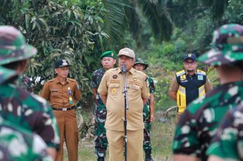 Lokasi TMMD di Sungai Tengah Siak