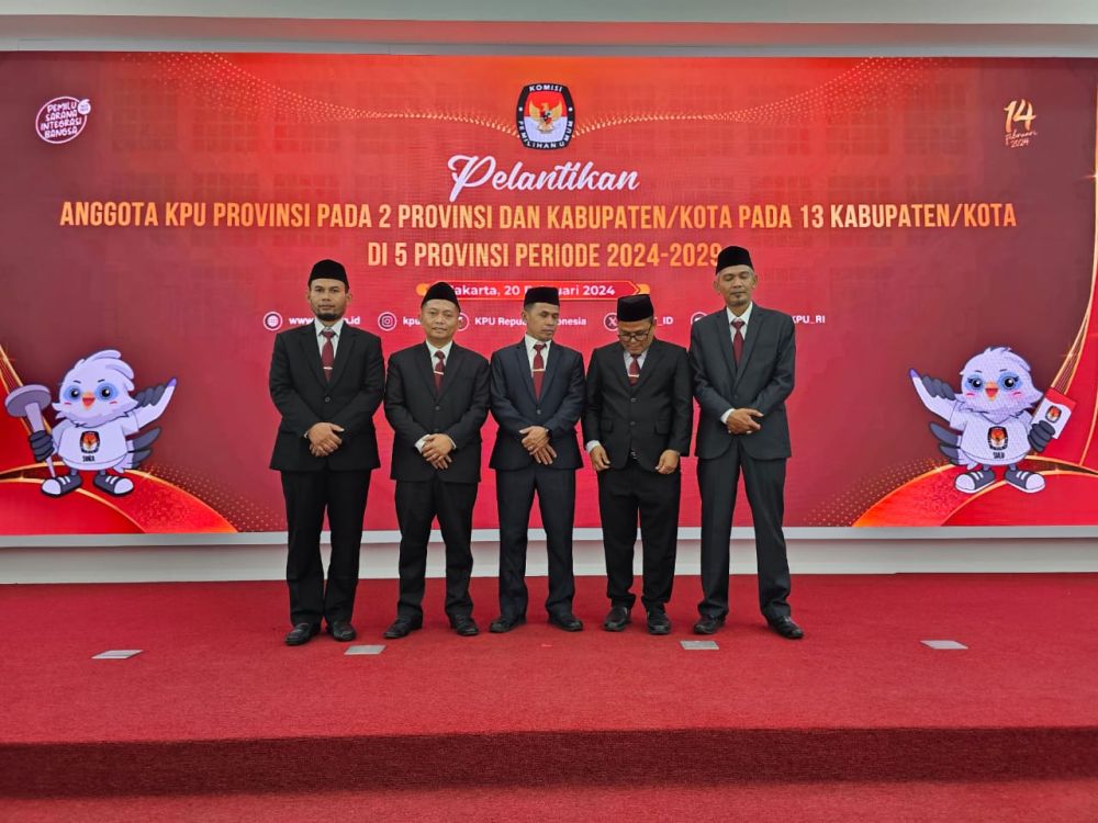 Komisioner KPU Riau Periode 2024-2029