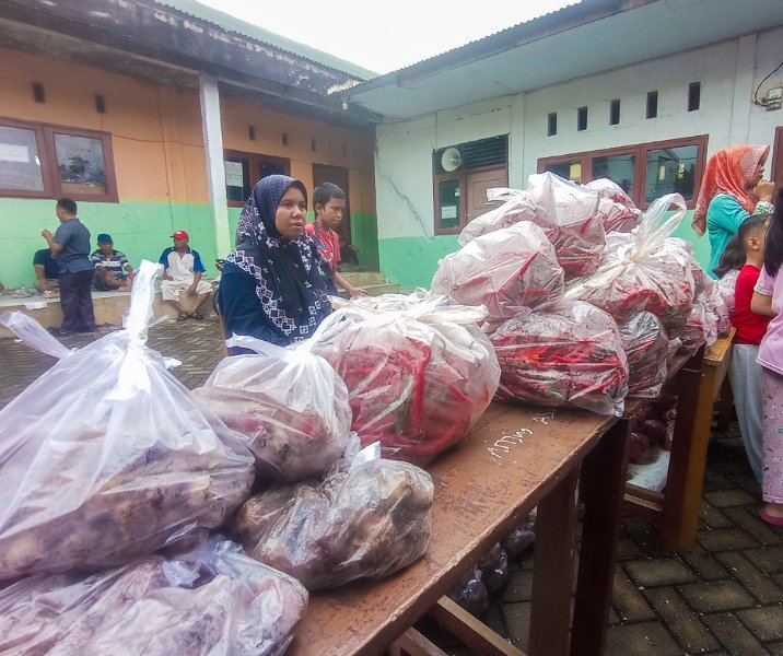 Pemko Pekanbaru menggelar pasar murah beberapa waktu lalu. Foto: Surya/Riau1.