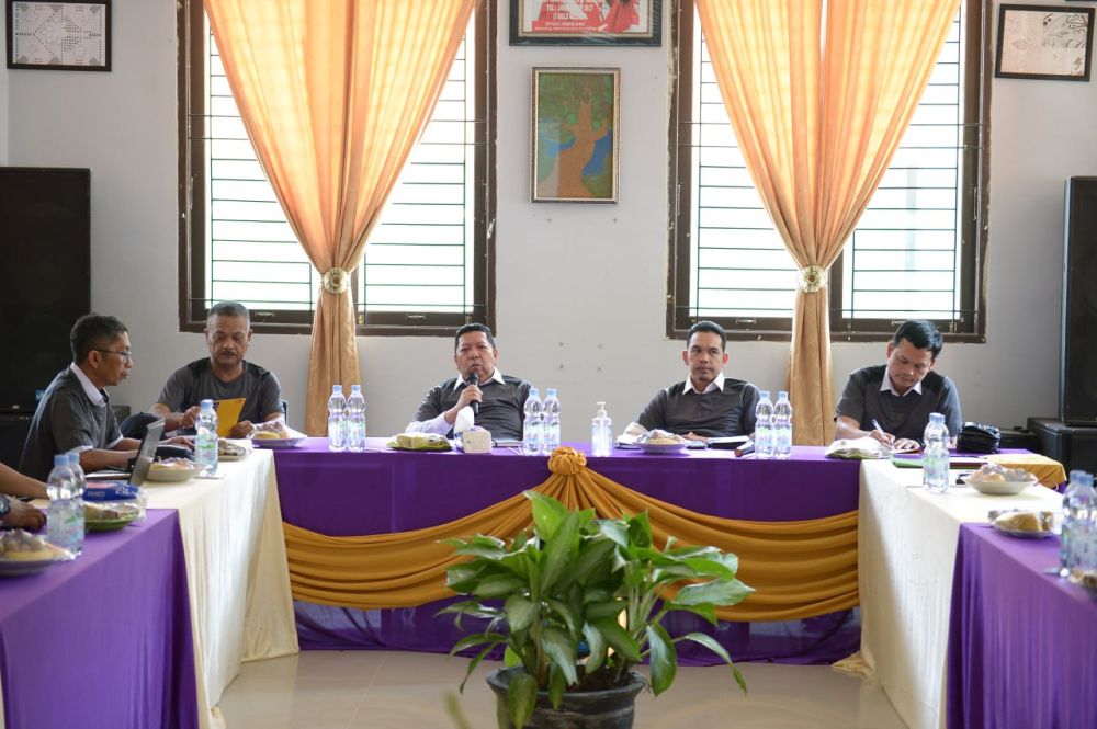 Rapat koordinasi lintas OPD Pemerintah Provinsi Riau