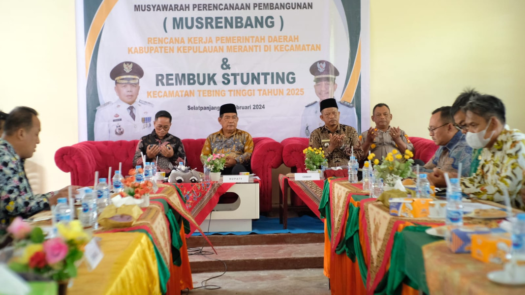 Musrenbang Tebingtinggi Meranti