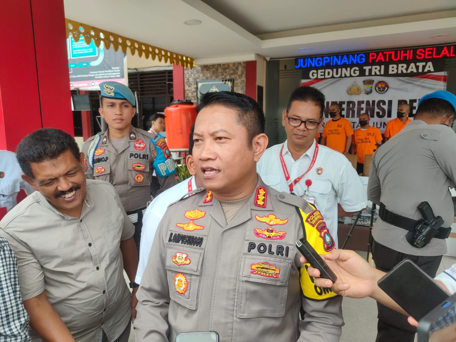 Kapolresta Tanjungpinang, Kombes Heribertus Ompusunggu/Deltakepri.co.id