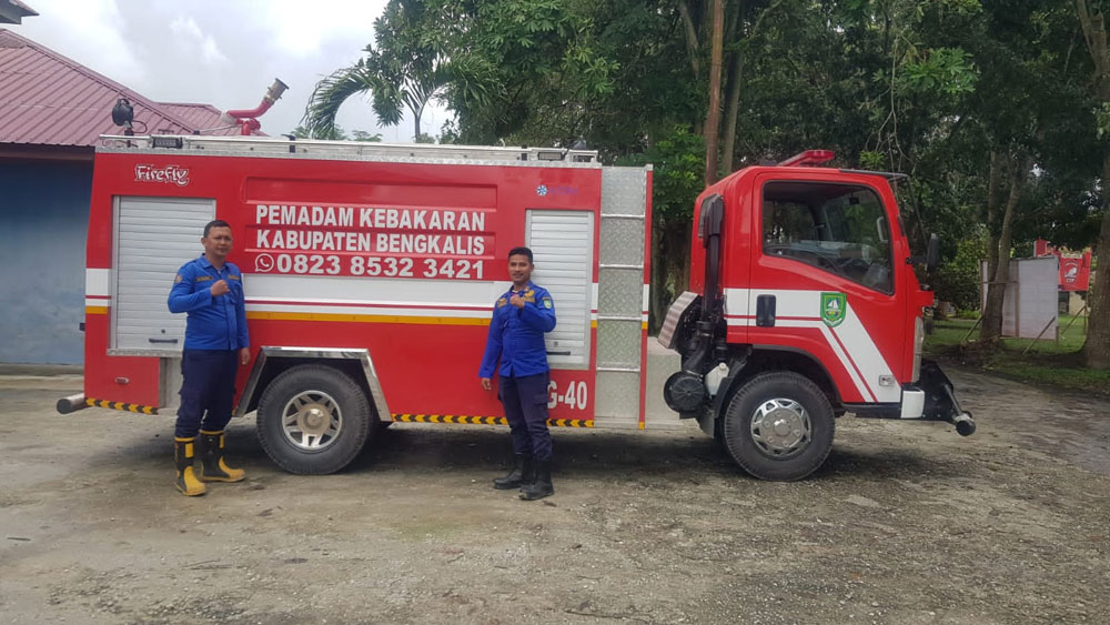 Unit pemadam kebakaran Pemkab Bengkalis