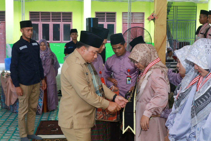 Wakil Bupati Siak Husni Merza di Pondok Pesantren Madrasatul Qur’an