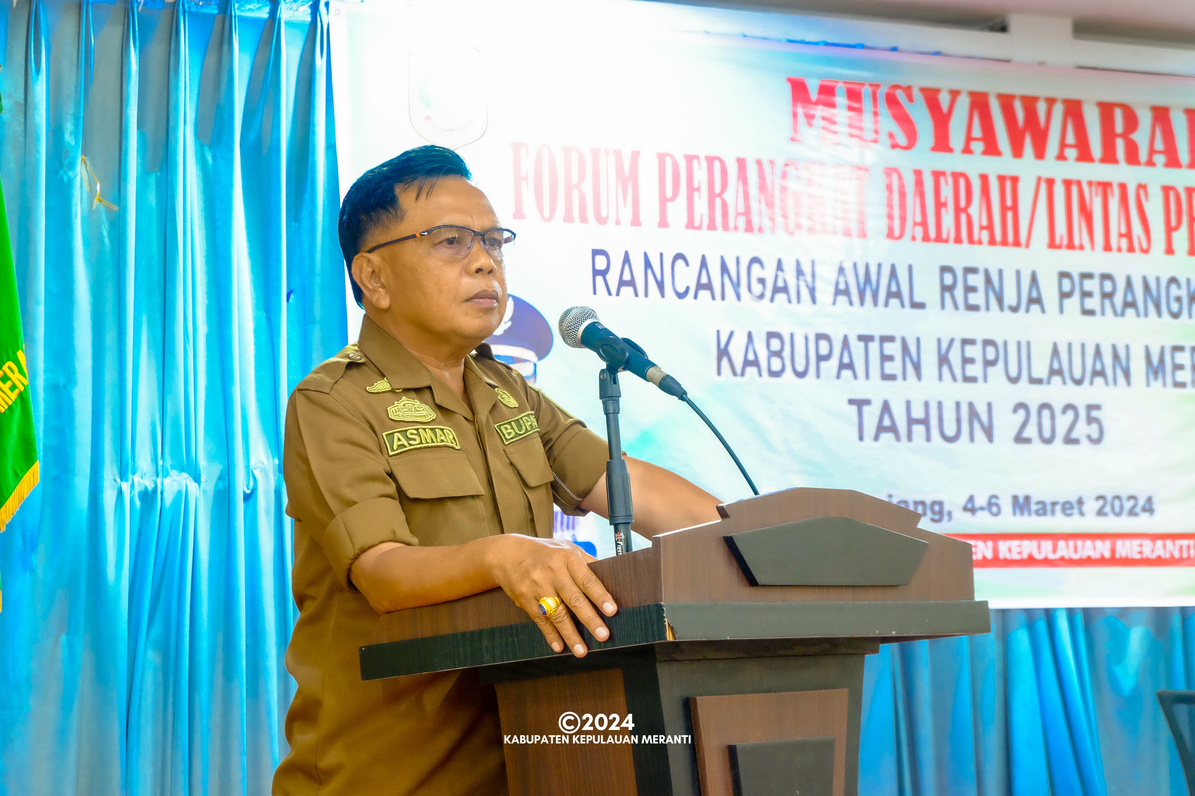 Plt Bupati Kepulauan Meranti, H Asmar