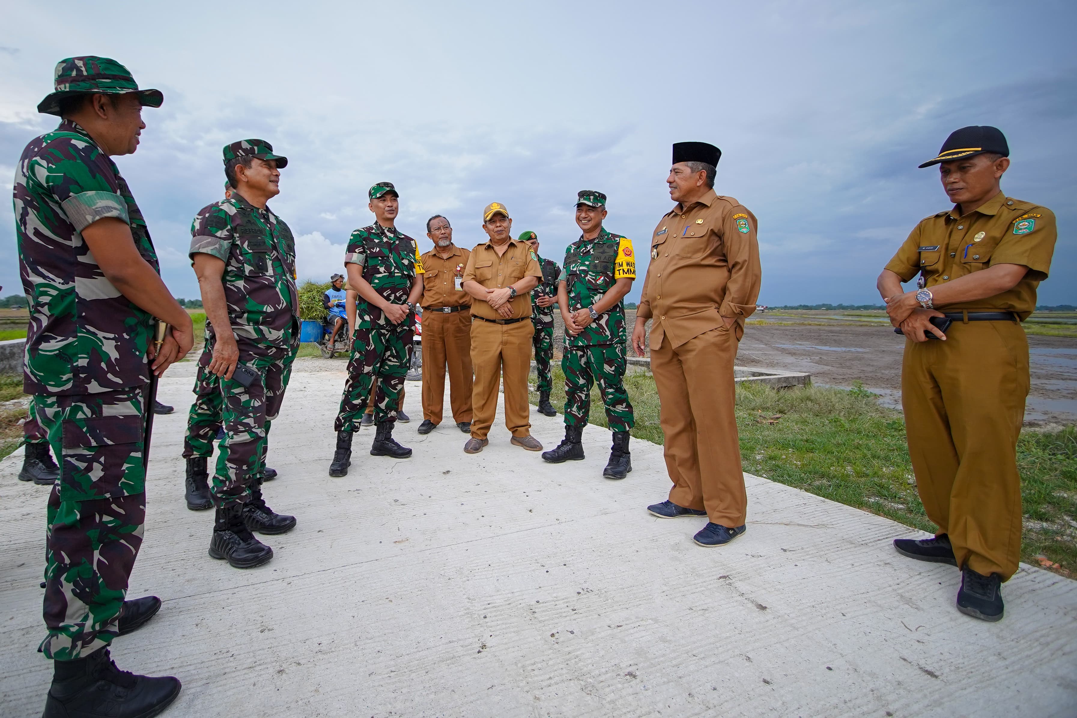 Persiapan TMMD di Siak yang akan dikunjungi Kasad Jenderal TNI Maruli