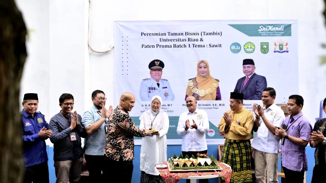 Peresmian Taman Bisnis Universitas Riau