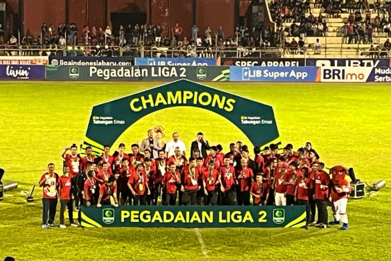 PSBS Biak Juara Liga 2 Musim 2023-2024