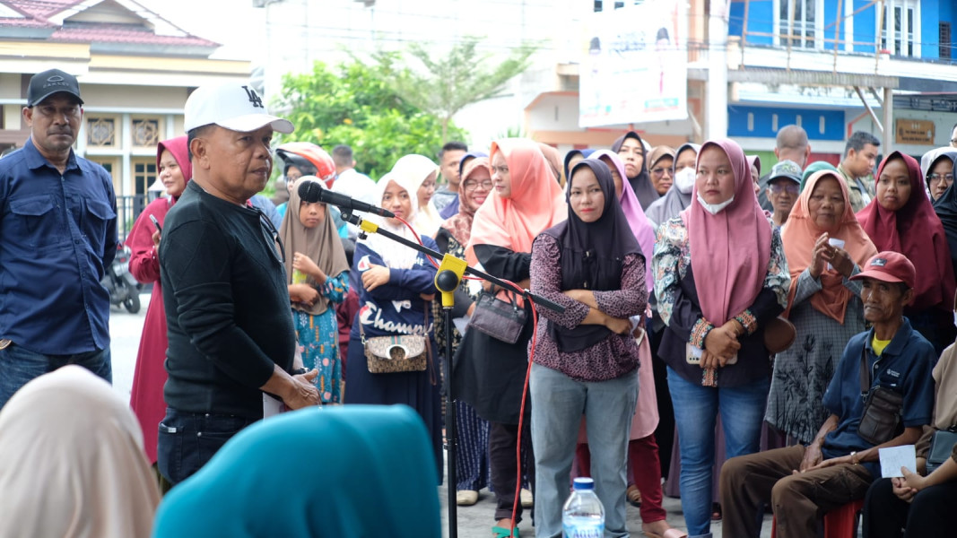 Gerakan Pangan Murah di Selatpanjang Meranti