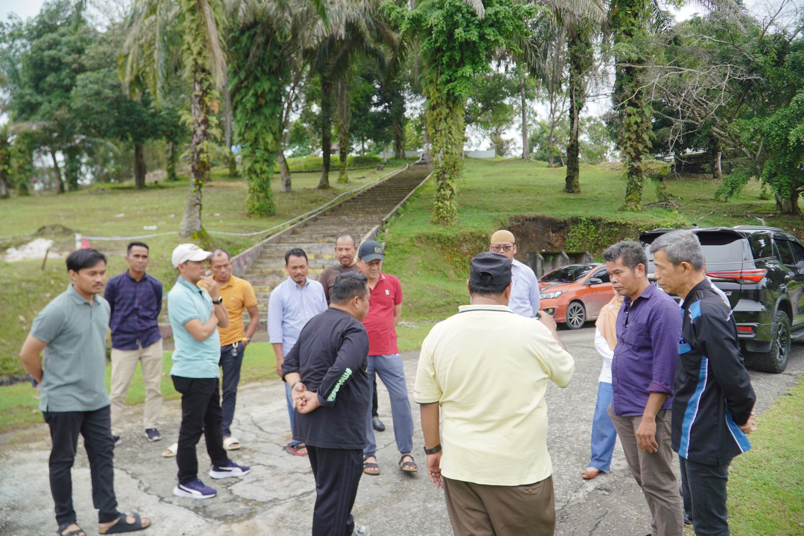 Pj Bupati Kampar, Hambali melihat kondisi Taman Rekreasi Stanum