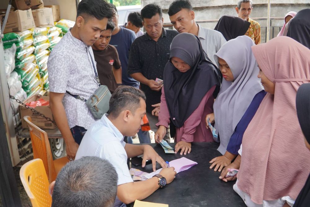 Operasi Pasar Murah Pemkab Kampar