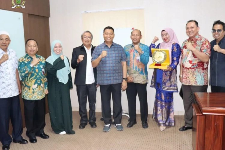 Anggota Komisi III DPRD Riau saat Kunjungan Observasi di BRK Syariah Cabang Jakarta