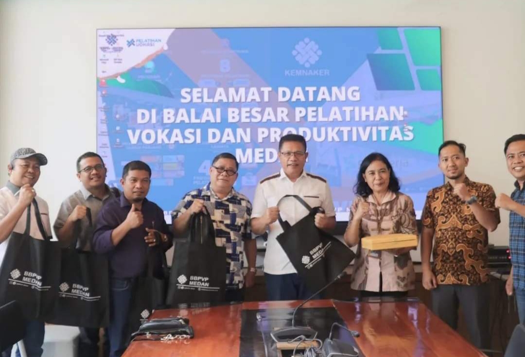Komisi V DPRD Provinsi Riau di Balai Besar Pelatihan Vokasi dan Produktivitas Medan