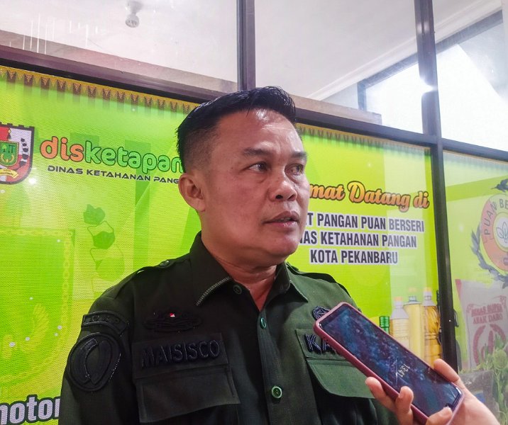 Kepala Disketapang Pekanbaru Maisisco. Foto: Surya/Riau1.
