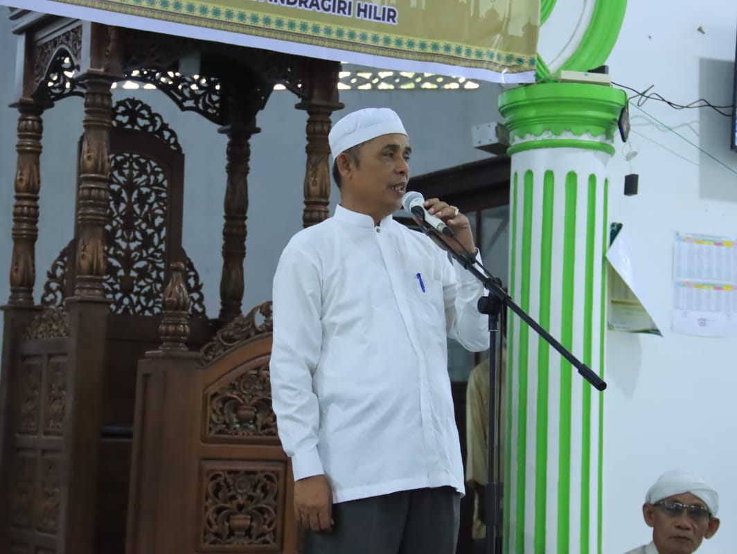 Safari Ramadan Pj Bupati Inhil di Kecamatan Benteng