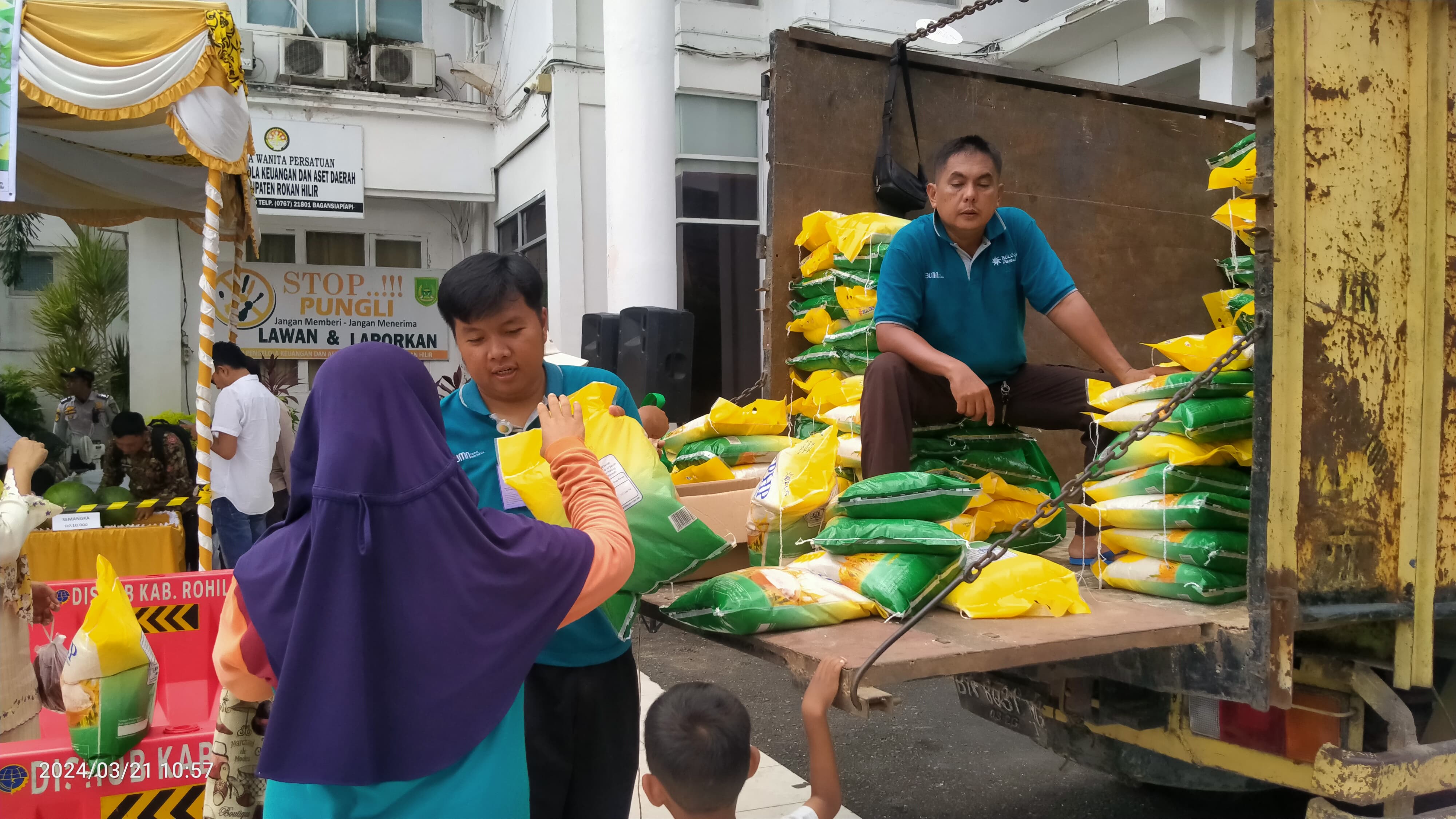 Gerakan Pangan Murah Pemkab Rokan Hilir