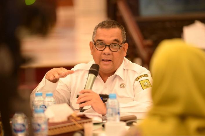 Usulan Gubernur Edy Natar Diterima, Perbaikan Infrastruktur Terdampak Banjir di Riau Dibantu Pusat.