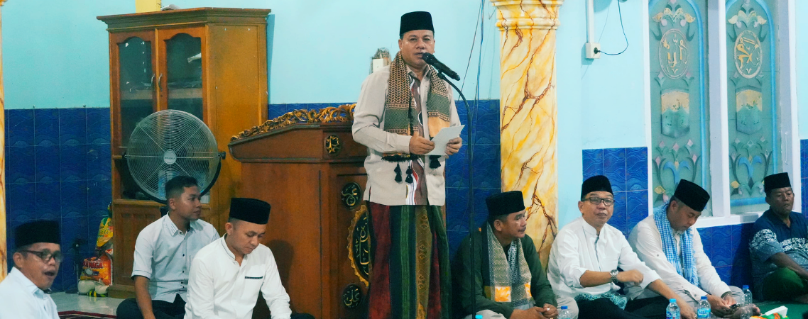 Safari Ramadan Pemkab Kuansing di Desa Teluk Pauh Cerenti