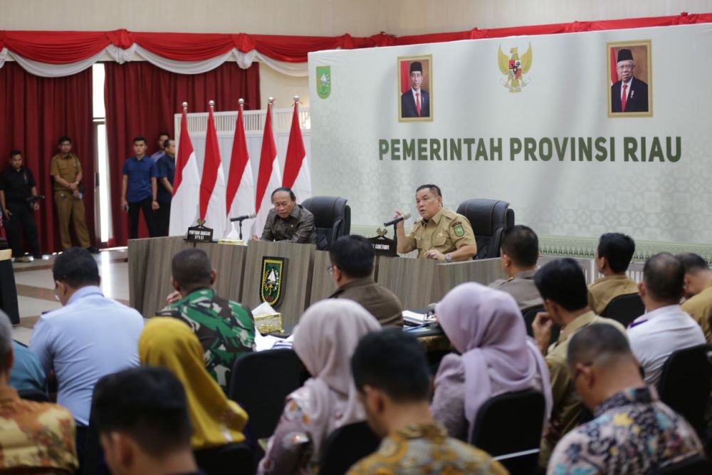 Kunjungan kerja Banggar DPR RI ke Riau