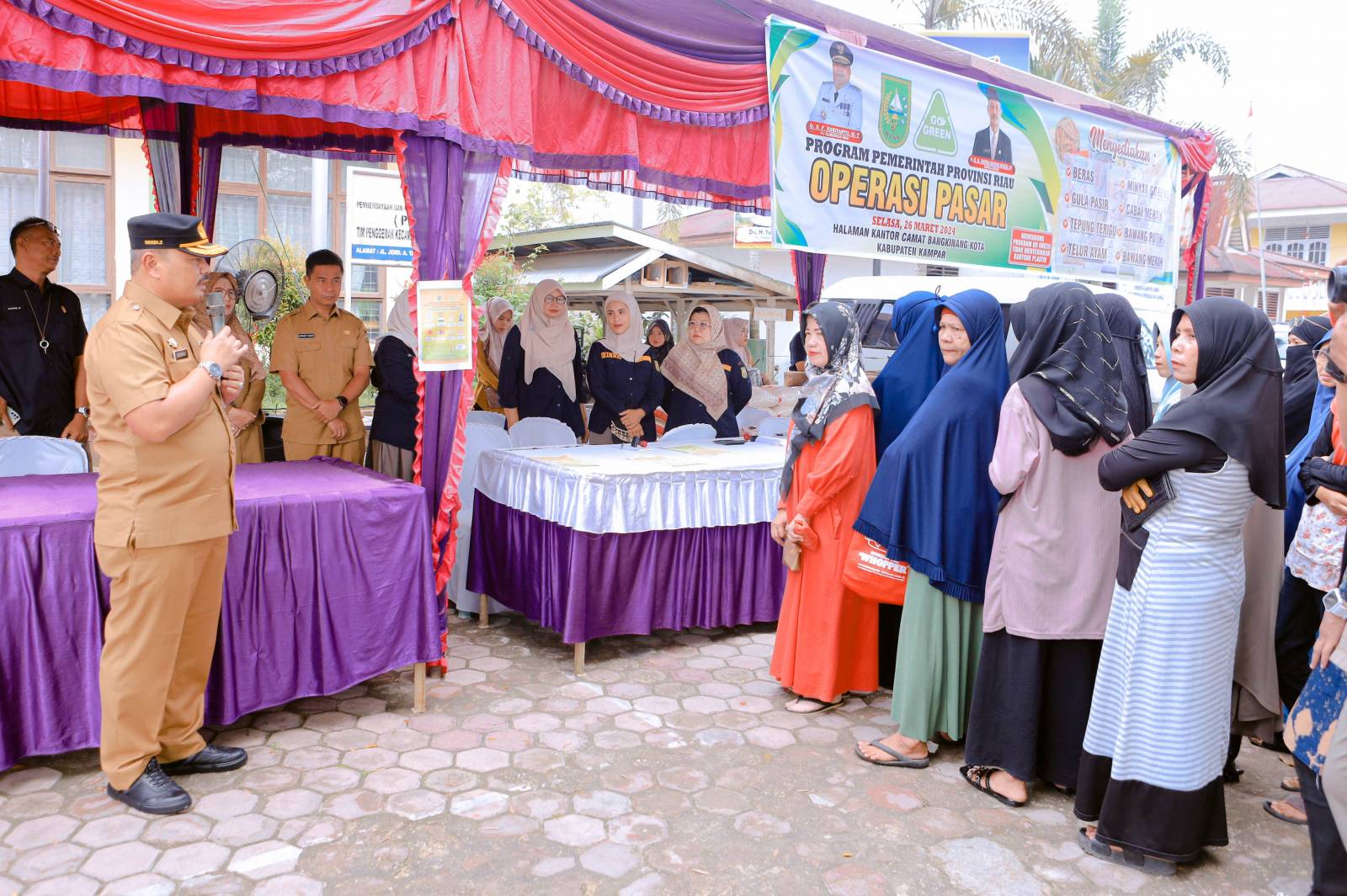 Operasi Pasar Pemkab Kampar