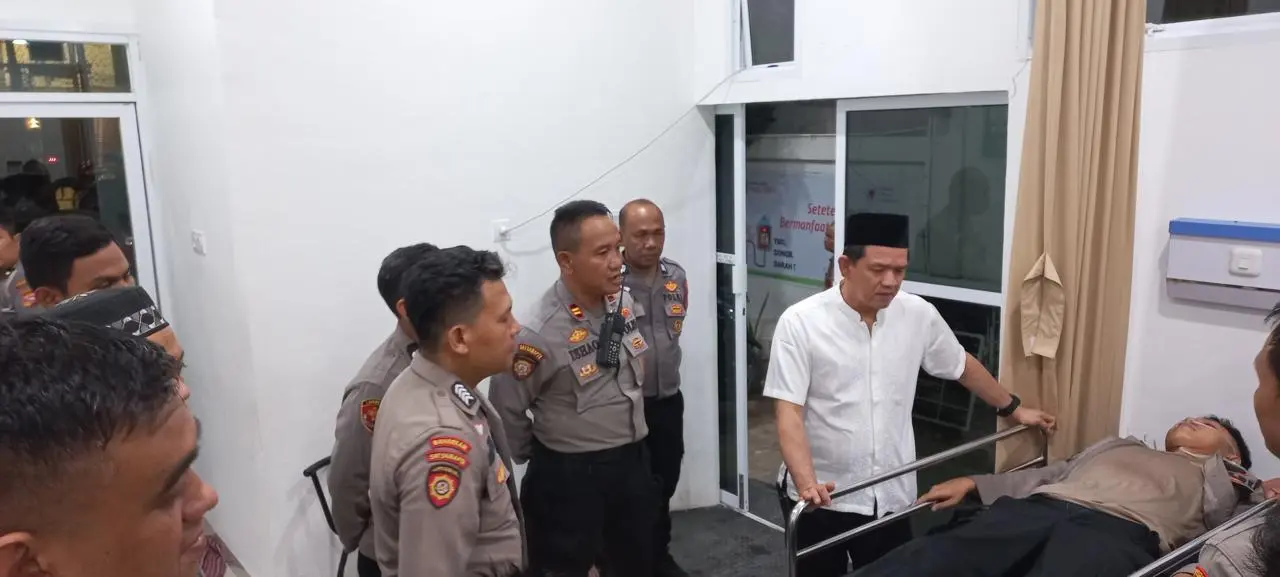 Anggota Polisi di Padang jadi korban tabrak supir ambulans mabuk