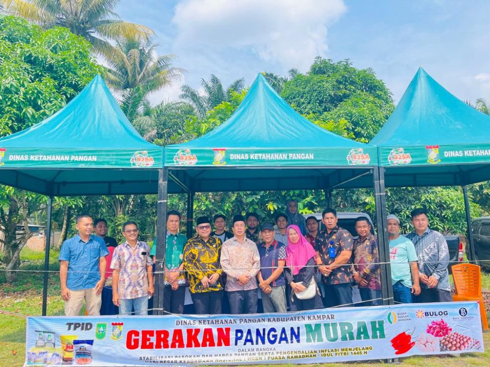 Gerakan Pangan Murah Pemkab Kampar