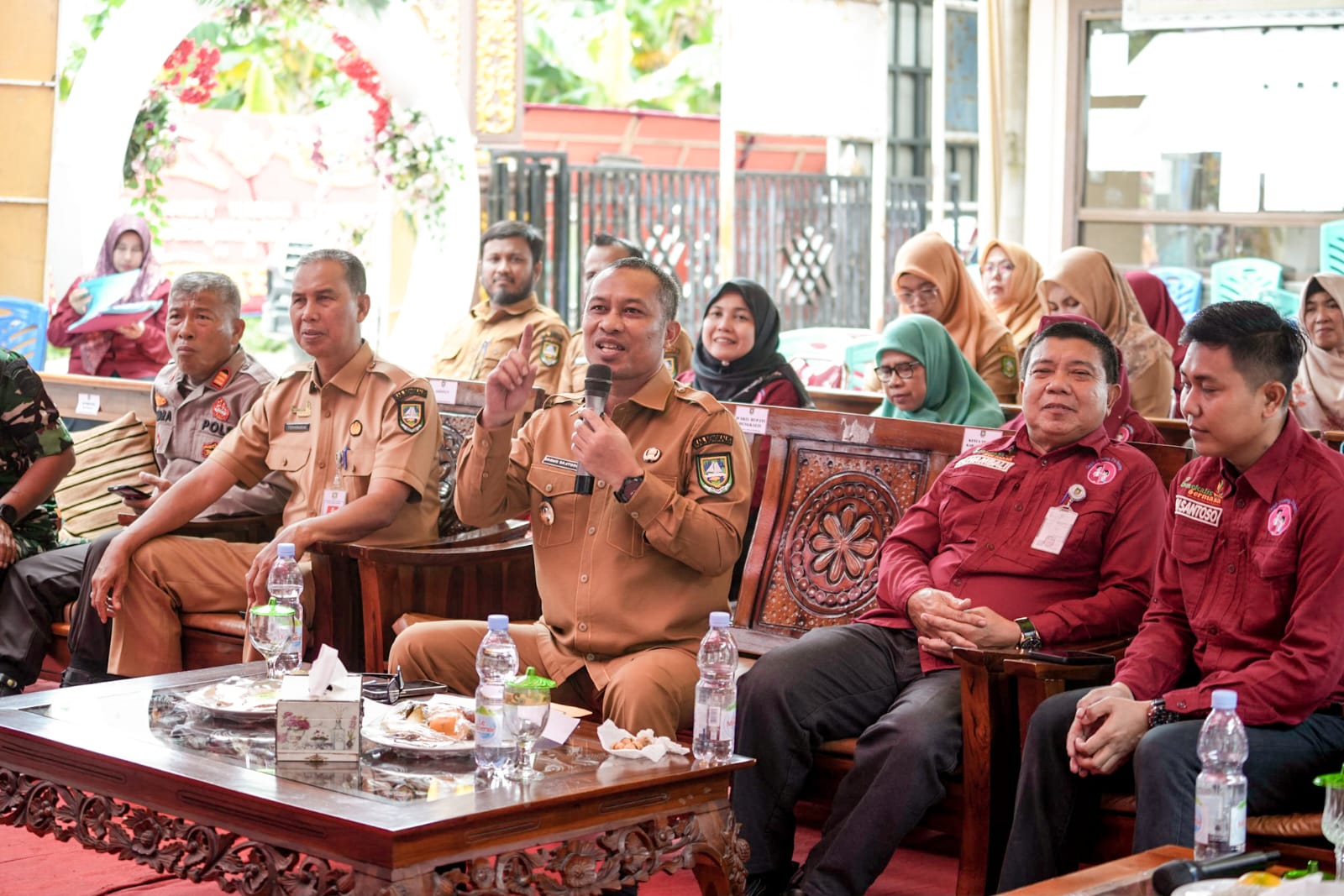 Wakil Bupati Bengkalis, Bagus Santoso Paparkan Program Penurunan Stunting