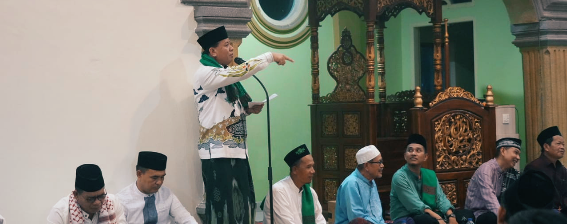 Bupati Suhardiman Amby di Singingi