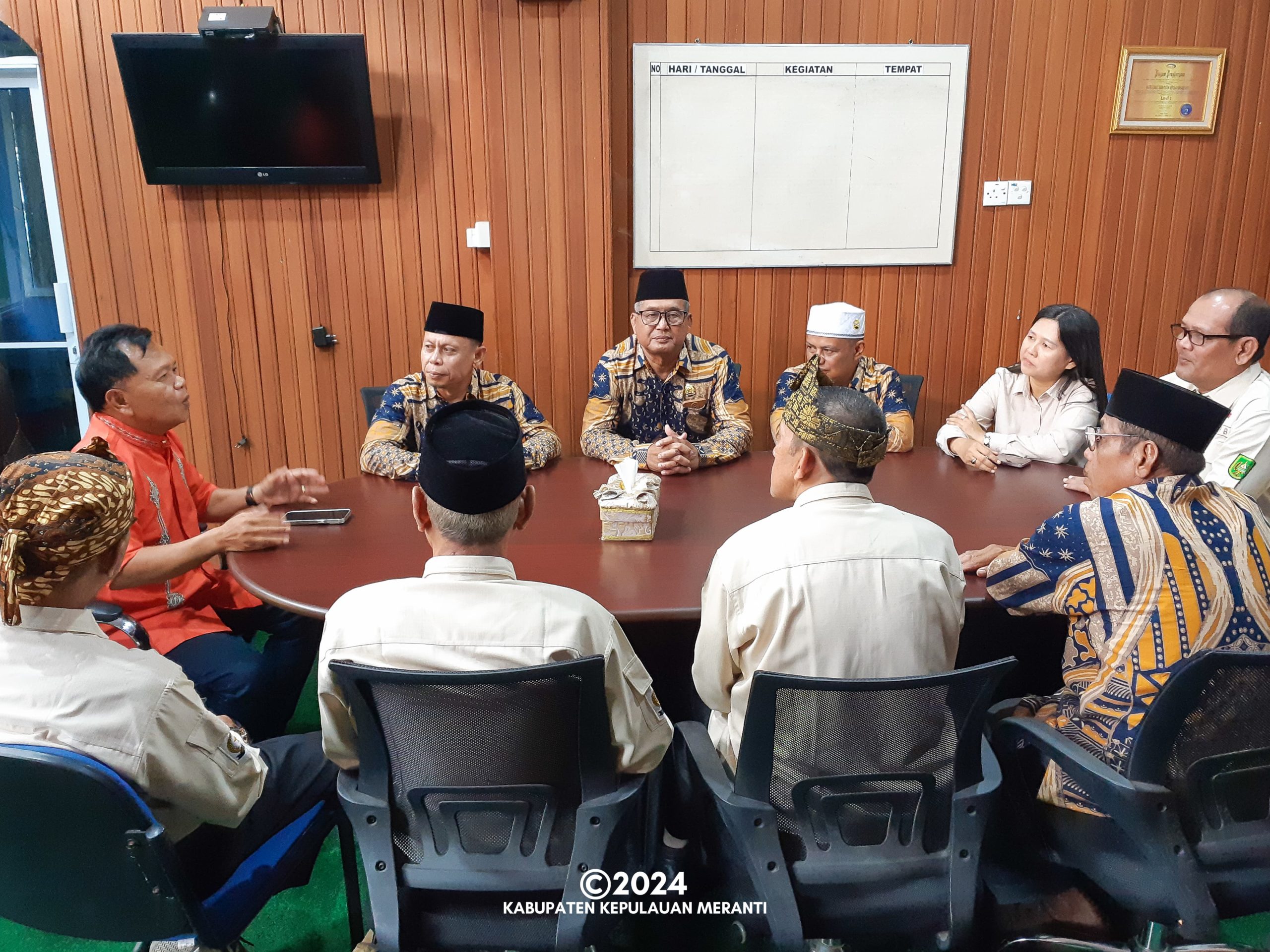 Pembahasan Acara Dialog Lintas Agama Tingkat Provinsi Riau