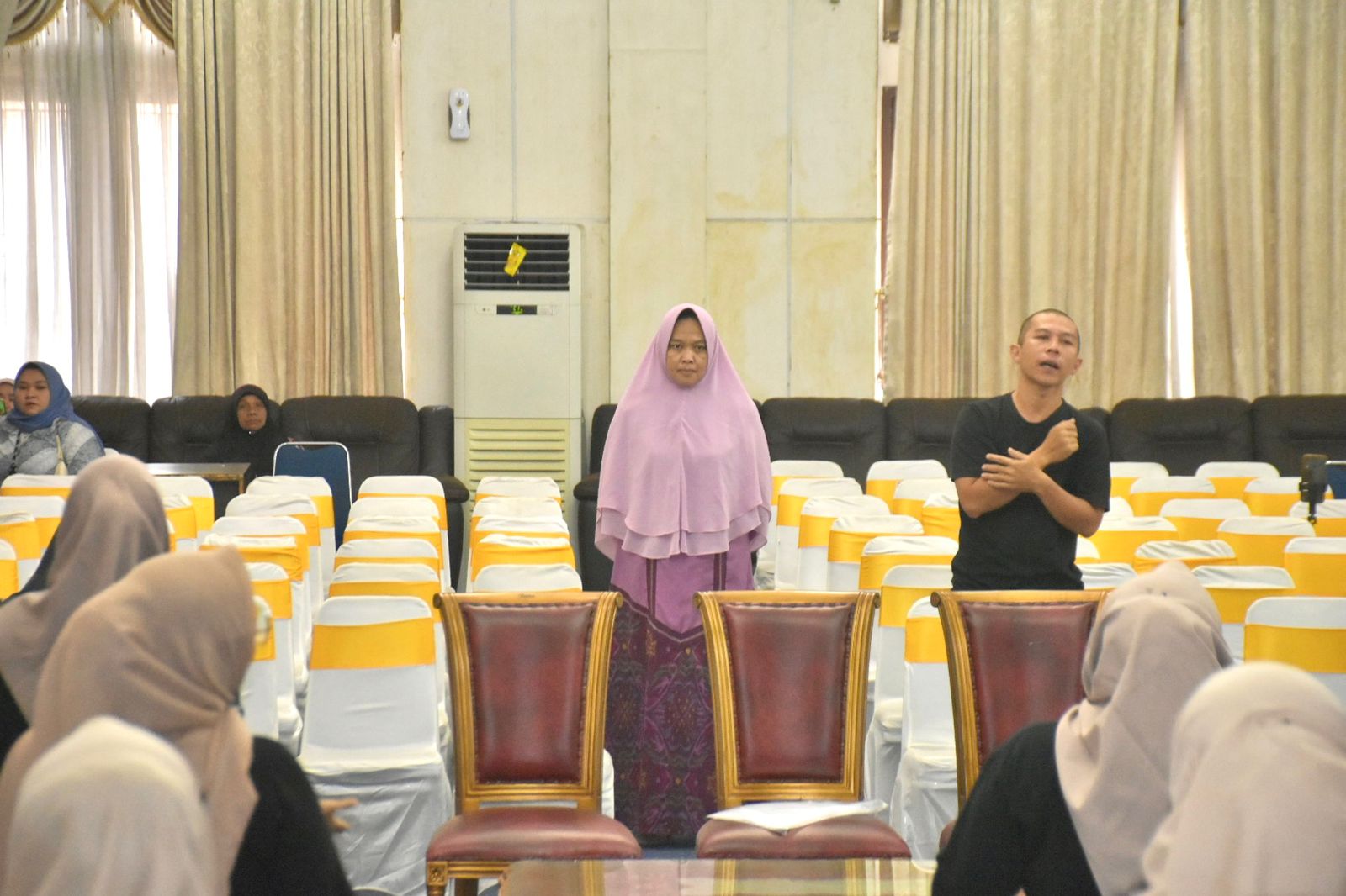 Persiapan TP-PKK Kampar Ikut Lomba Jingle Pelangi Nasional