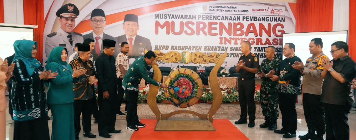 Pembukaan Musrenbang Pemkab Kuansing