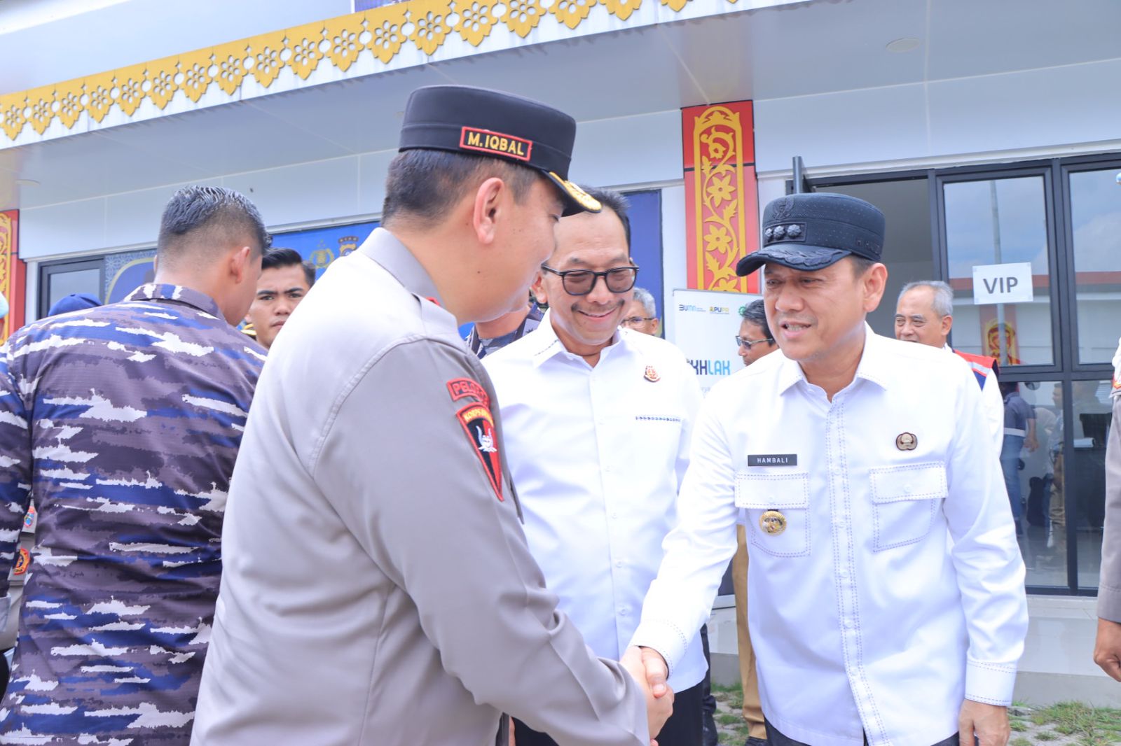 Pj Bupati Kampar Hambali bersama Forkopimda Riau tinjau jalan tol