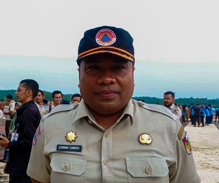 Kalaksa BPBD Pekanbaru Zarman Candra. Foto: Surya/Riau1.