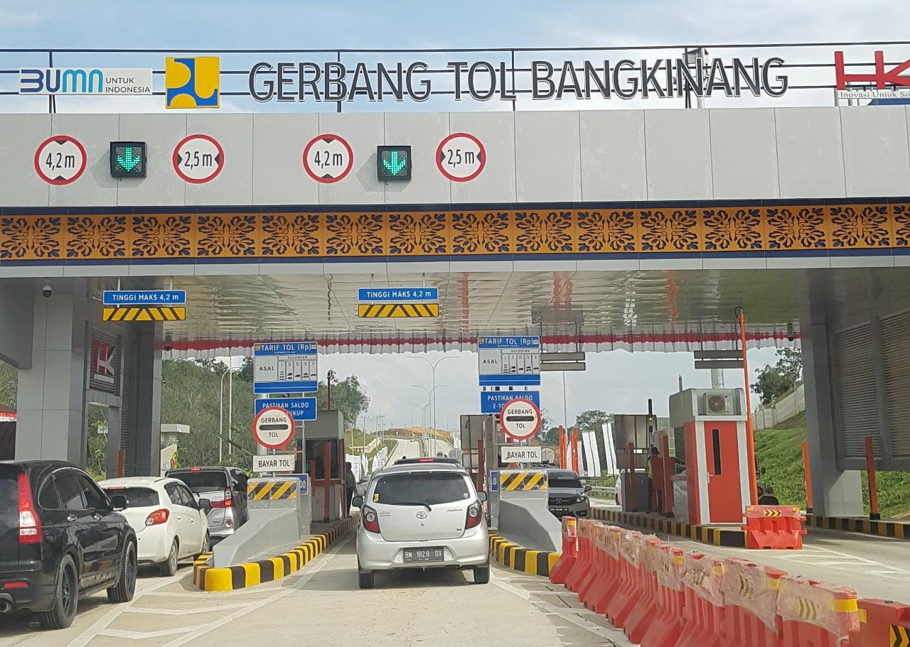 Gerbang Tol Bangkinang