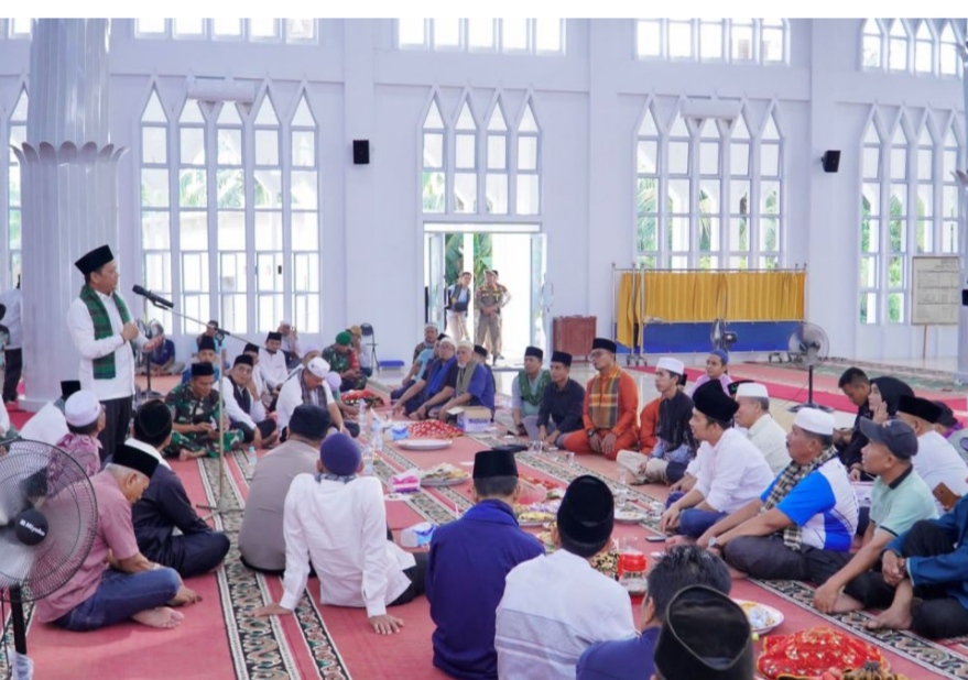 Pj Bupati Kampar, Hambali dalam sambutannya saat perayaan Ayi Ayo Onam