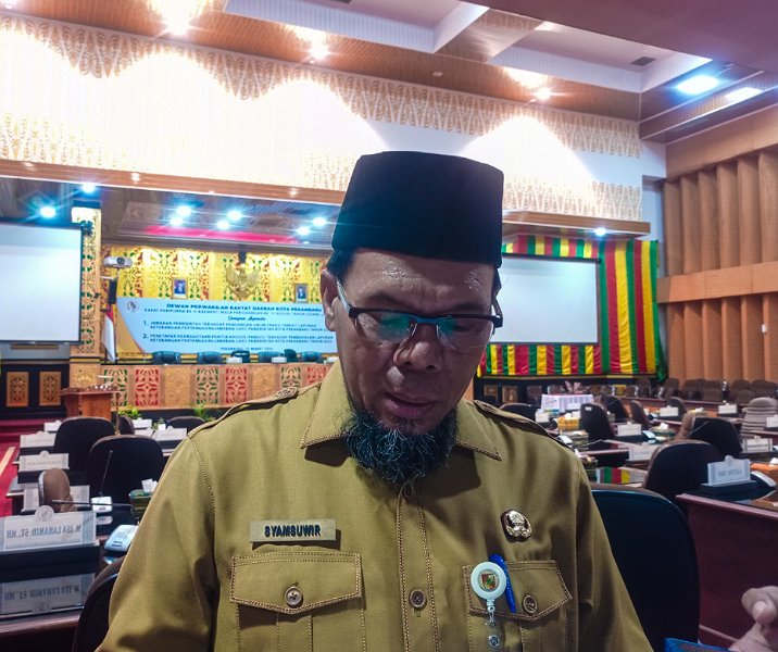 Kepala Disnaker Pekanbaru Syamsuwir. Foto: Surya/Riau1.