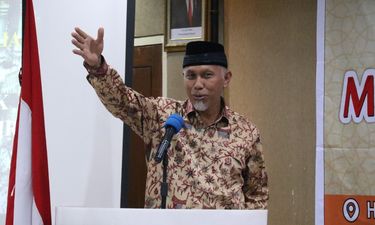 Gubernur Sumatera Barat (Sumbar) Mahyeldi Ansharullah/Kompas.com