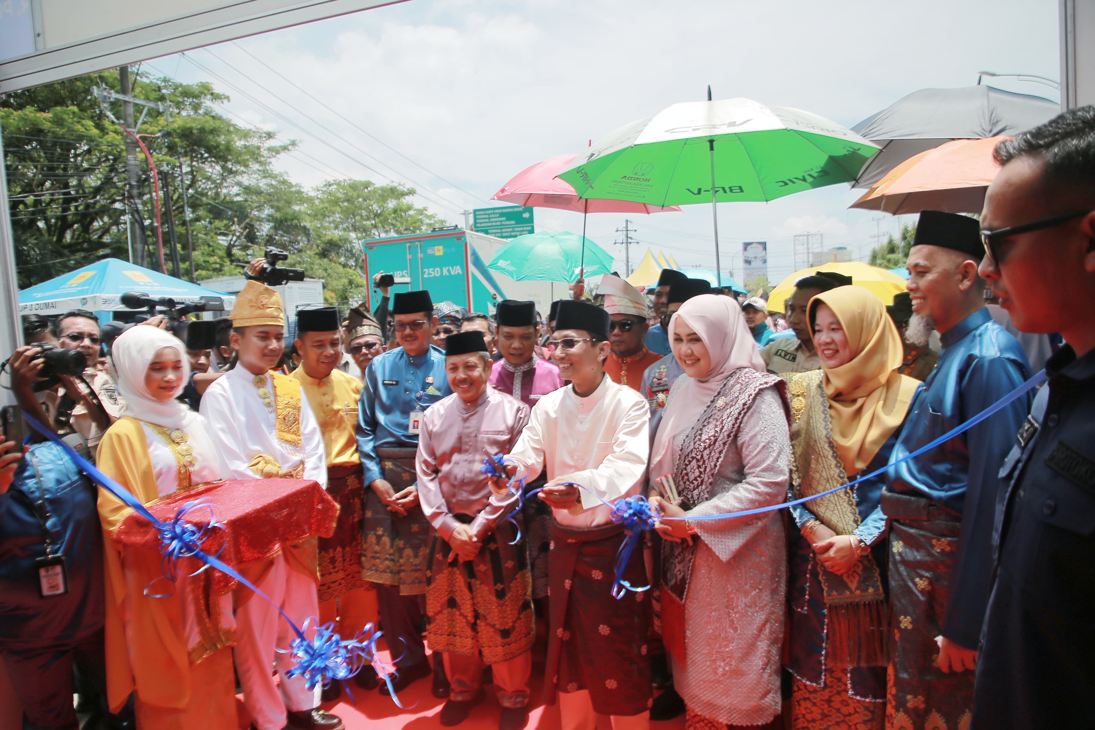 Pembukaan Bazar dan Expo di MTQ Provinsi Riau