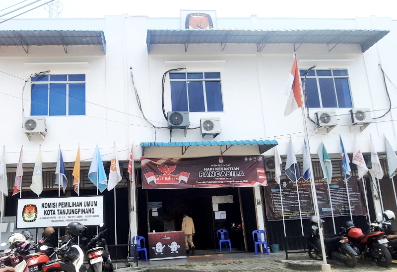 Kantor KPU Tanjungpinang/Presmedia.id