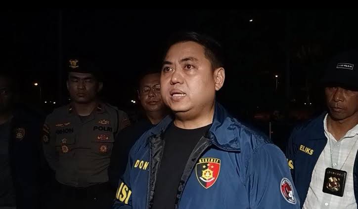 Direktur Reserse Narkoba Polda Kepri, Kombes Pol Dony Alexander