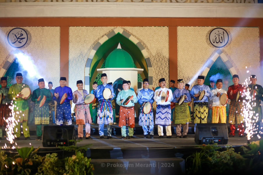 Penutupan MTQ Provinsi Riau di Kota Dumai