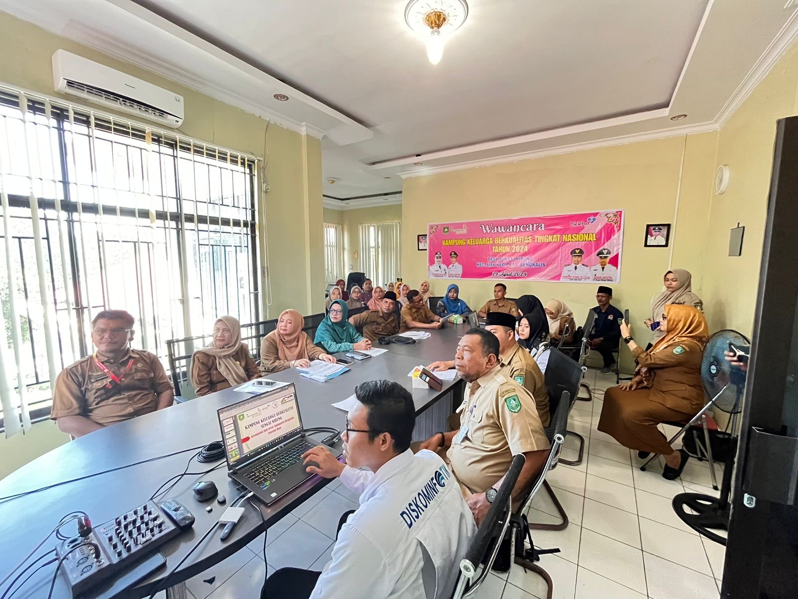 Penilaian Kampung KB Desa Sungai Nibung Siak Kecil