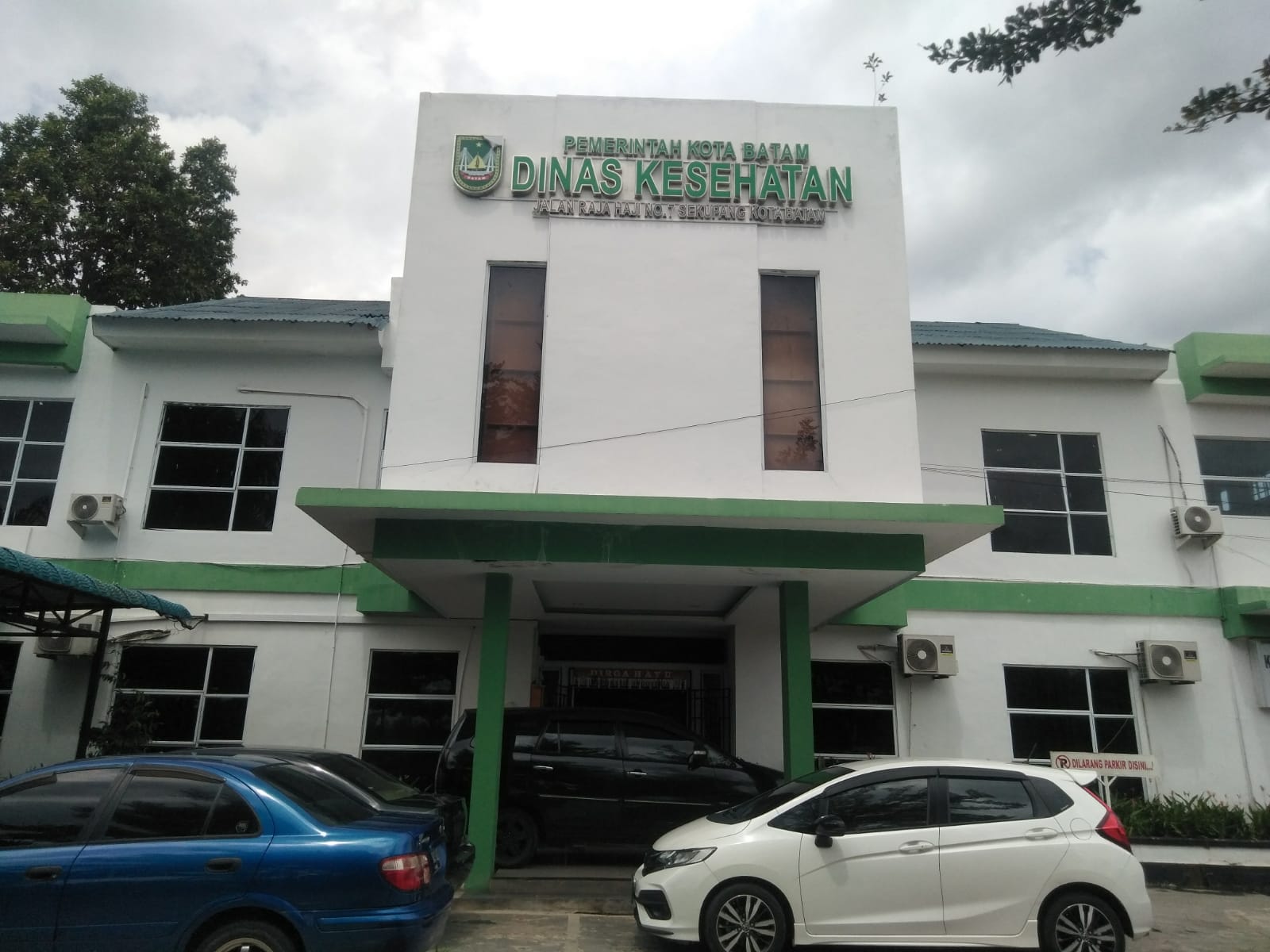 Kantor Dinas Kesehatan Batam/Haluankepri.com