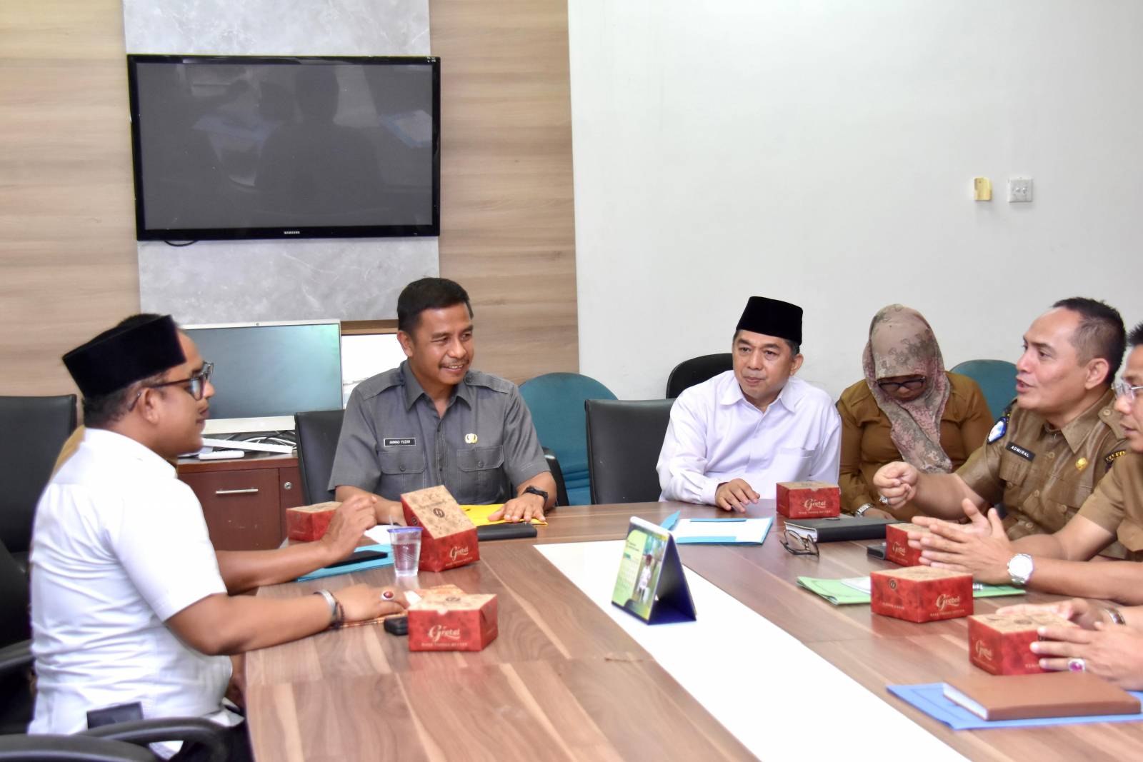 Pj Sekda Kampar,  Ahmad Yuzar membahas gaji guru PDTA dan MDTA