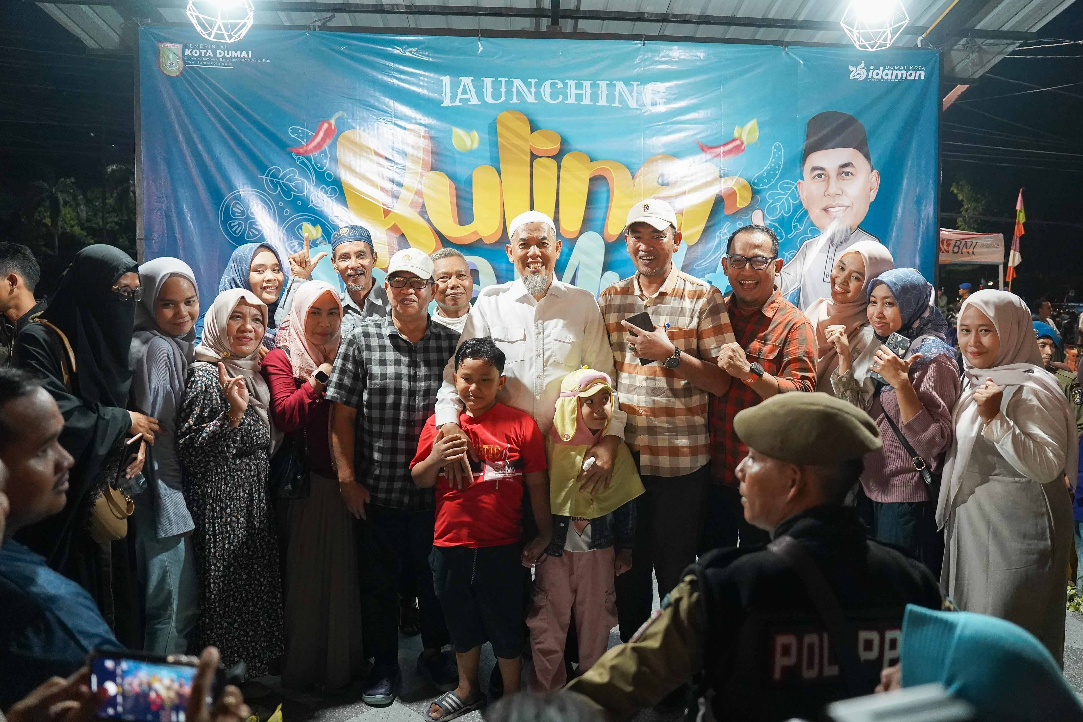 Peresmian Kampung Kuliner Jaya Mukti