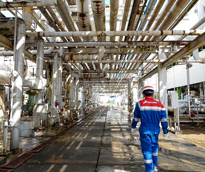 Salah satu terminal minyak dan gas milik Pertamina. Foto: Istimewa.