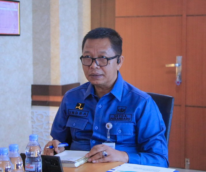 Sekdako Pekanbaru Indra Pomi Nasution. Foto: Surya/Riau1.