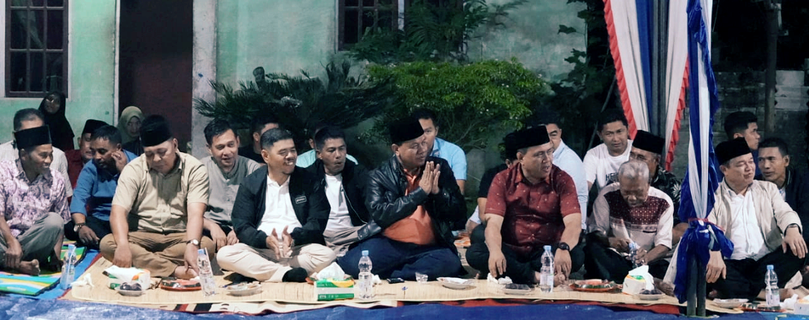 Bupati Kuansing, Suhardiman Amby di Desa Sungai Alah