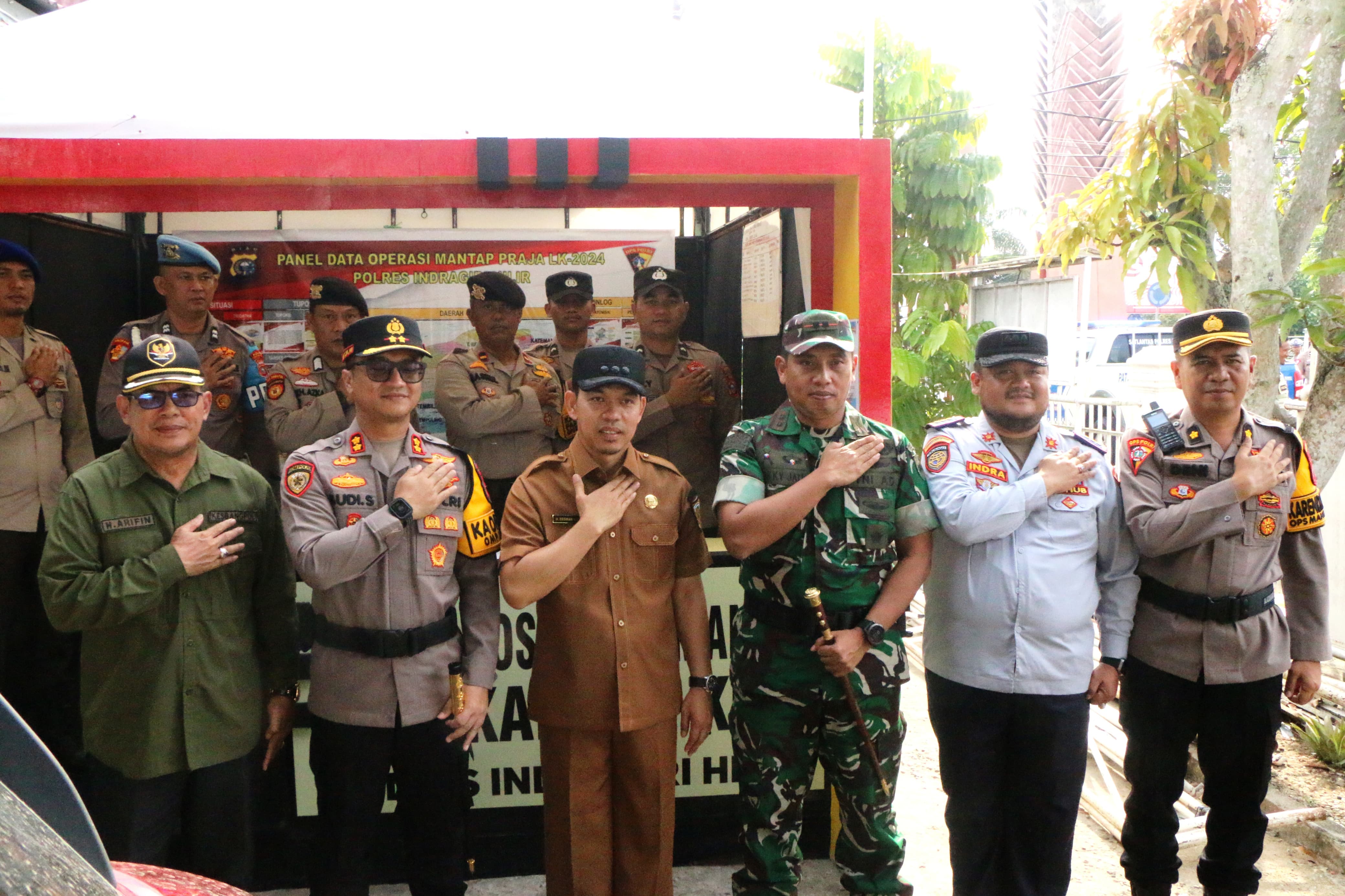 Usai apel Tiga Pilar persiapan pengamanan tahapan Pilkada di Inhil