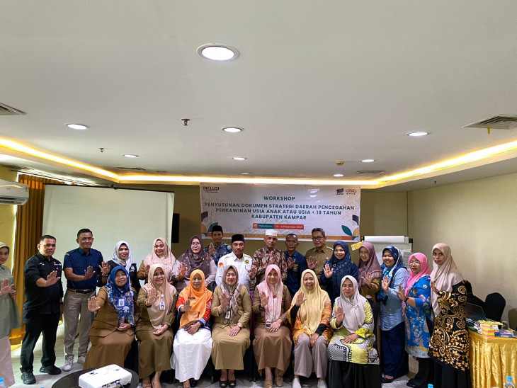 Peserta workshop Pemkab Kampar